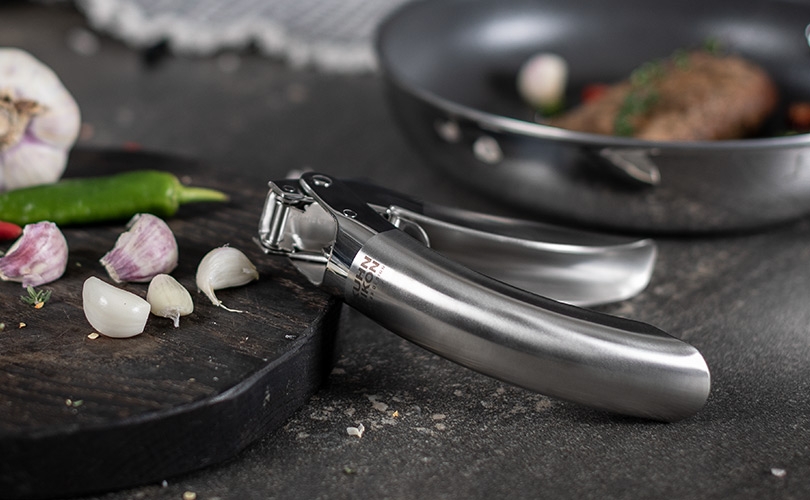 Epicurean Garlic Press - Must Have Kitchen Gadget!