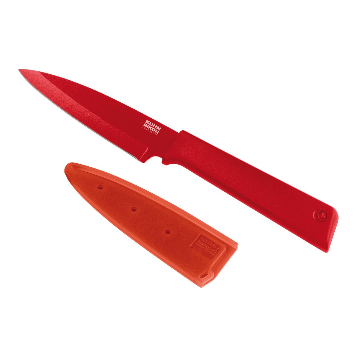Colori+ Paring Knife Red - Half Blister order online now | Kuhn Rikon