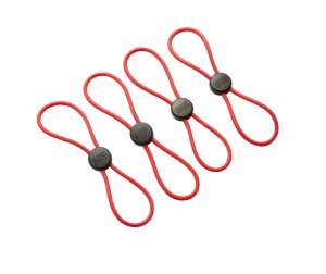 Slider Ties Set of 4 Red