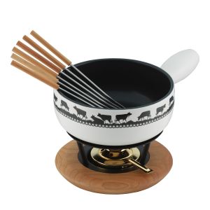 Cheese fondue set Golden Bell 23cm