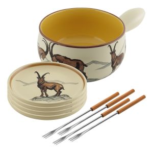 Cheese fondue set Capricorn 9 pcs