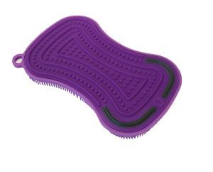 Stay Clean 3-in-1 Scrubber Purple