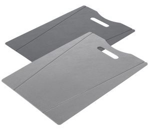 Chopping boards set 2pcs grey/dark grey