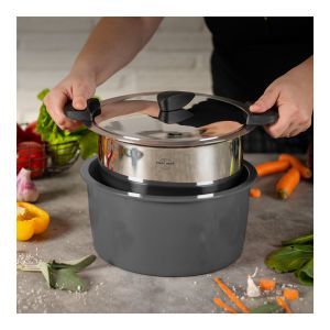 HOTPAN® serving casserole grey 1l/14cm