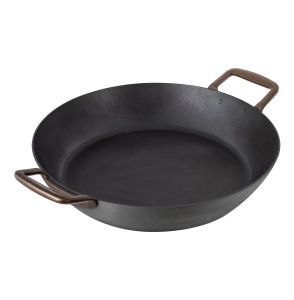 Black Star Frying pan iron with side handles 28 cm