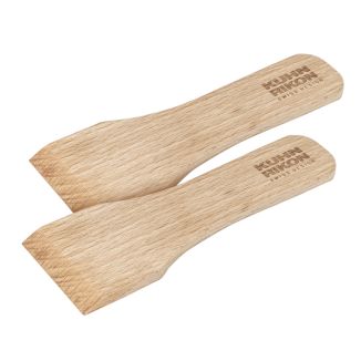 Raclette wooden scraper set of 2