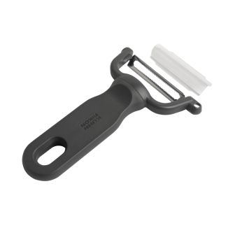 Family Y-Peeler serrated blade grey