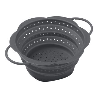 Colander collapsible grey 23cm