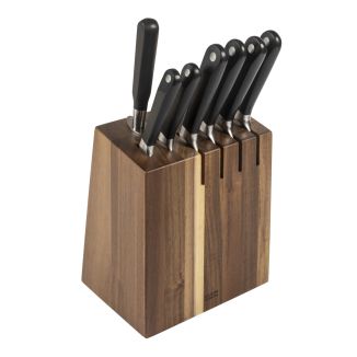 CULINARY FORGED  Acacia knife block set 7 pcs