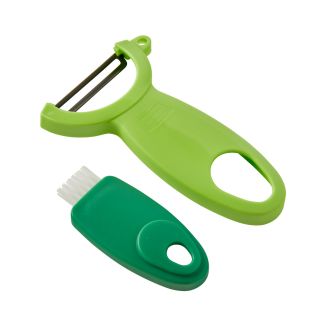 Swiss Easy Clean Peeler Green