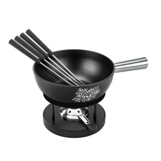 Cheese fondue set alpine love 22cm