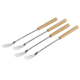 Fork Swiss beech wood (Set of 4)