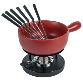 Cheese fondue set Classic red · Ø 23cm