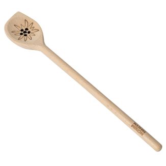 Wood ladle Edelweiss