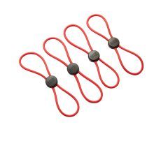 Slider Ties Set of 4 Red