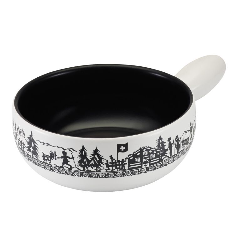KUHN RIKON 鍋　ボウル Fondue pot induction Alpine meadow 23cm order online now | Kuhn Rikon
