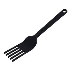 SILICONE WHISKING FORK Black