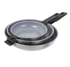 Smart & Compact Frying Pan  8/10/12"