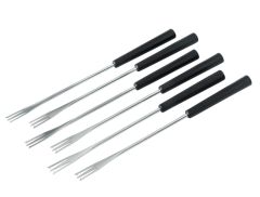 Cheese & Meat fondue forks plastic 6pcs