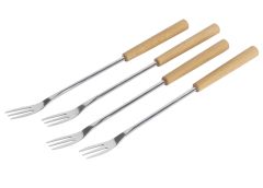 Fork Swiss beech wood (Set of 4)