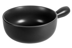 Fondue pot Classic black matt 23 cm